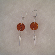 Boucles d'oreilles ronde pic 